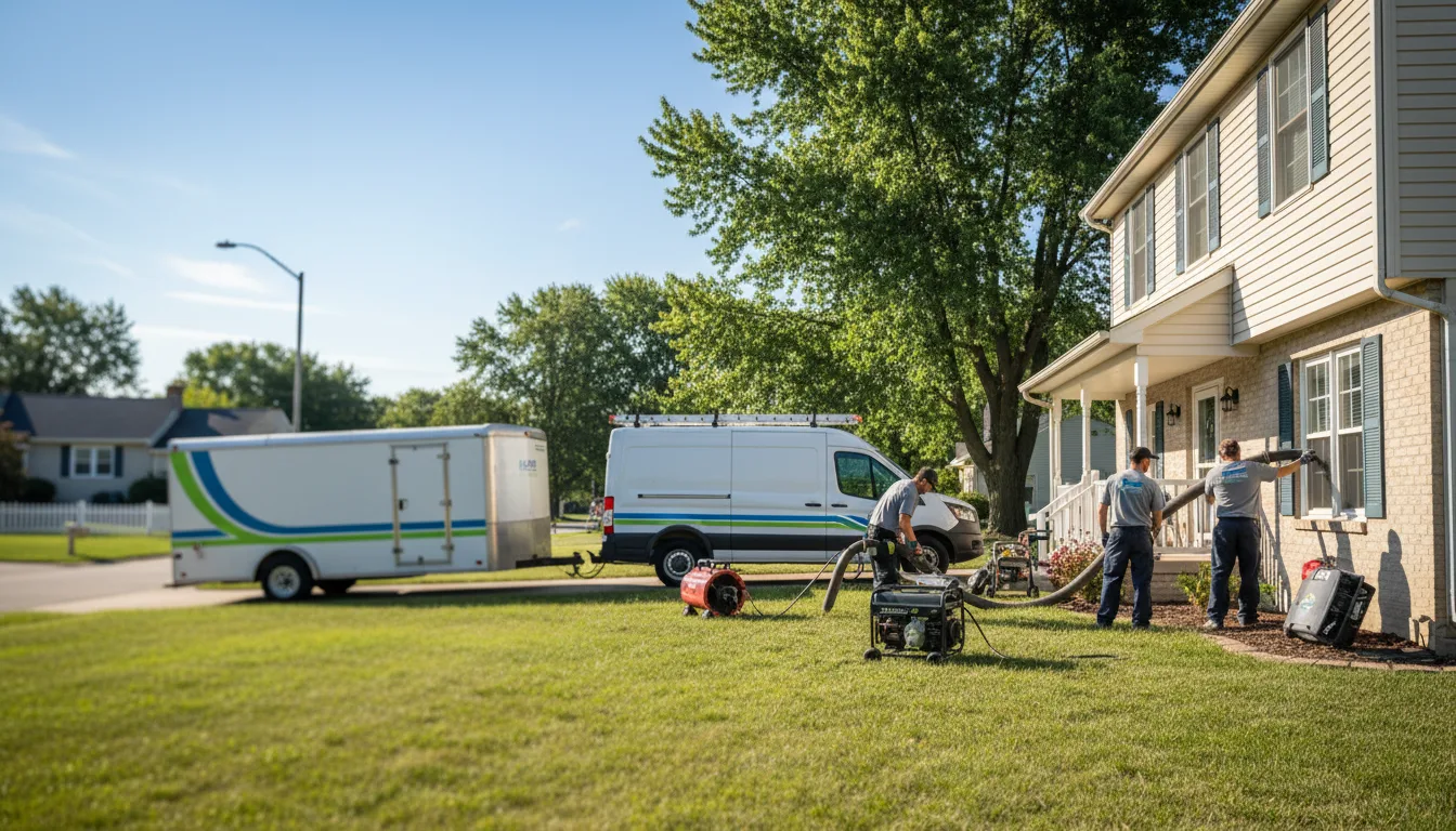 Flooded Basement Restoration And Cleanup With Repair in Park Rapids, MN near me